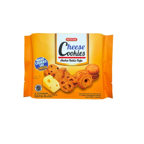 

SERENA CHEESE COOKIES 150 GR - BISKUIT