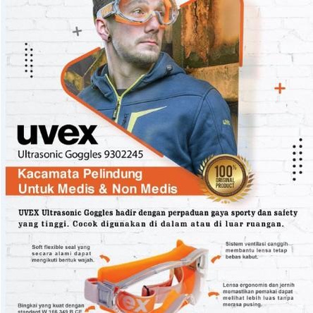 Best Seller Uvex Safety Google Anti Fog Original