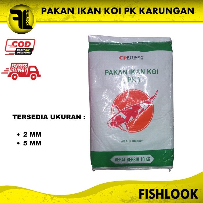 

Pelet Koi Special Karungan Pk-Sp 2 Mm-5Mm Isi 10 Kg Pakan Makanan Ikan