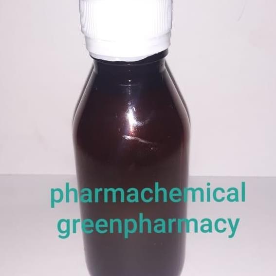 Botol syrup plastik 100 ml (coklat)