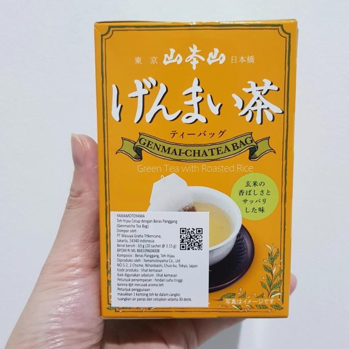 

Yamamotoyama Genmaicha/Green tea with Roasted rice 63gr- teh celup