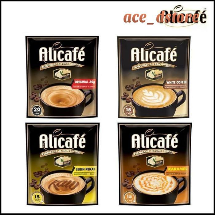 

ALICAFE TONGKAT ALI DAN GINSENG LEBIH PEKAT/ORIGINAL(20PCSX40GRAM)/KOPI INSTAN IMPORT MALAYSIA HOT SALE