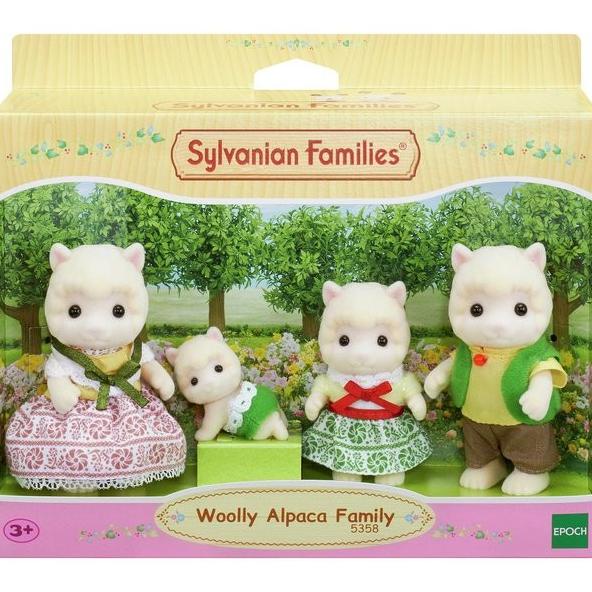 Mainan Koleksi Sylvanian Families Woolly Alpaca Family