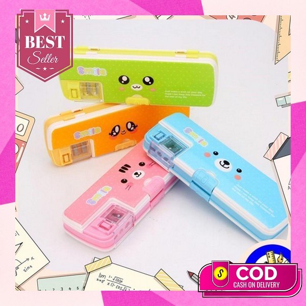 

Tempat Pensil Aesthetic Kotak Murah Lucu Anak Transparan Korean Style Temoat Terbaru Viral 2023 Pencil Karakter Tingkat Dosgrep Disgrip Tokkado Seiji Pencil Case Kotak Pensil Besar Pouch Anak Sekolah Lucu - Yellow Kotak Kotak Pensil Smile Sk0002 / P