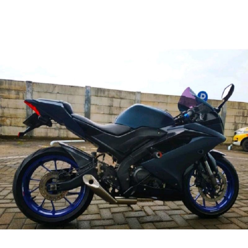 knalpot underbelly yamaha R15 V3 suara standar