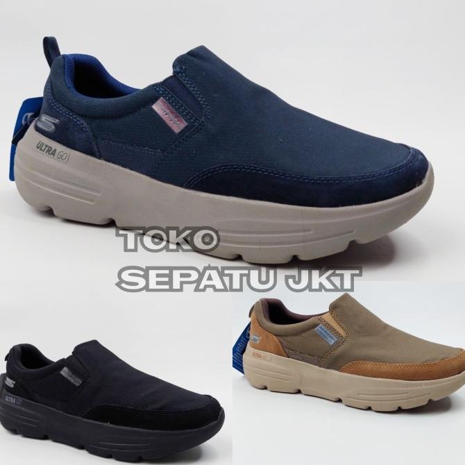 Terbaik New Sepatu Pria Skechers Gowalk Duro Original Original