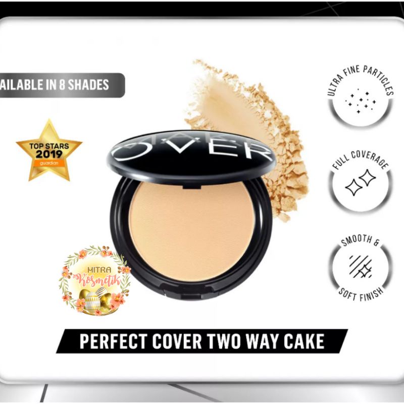 MITRA Make Over Perfect Cover Two Way Cake/Make Over TWC/Make Over TWC