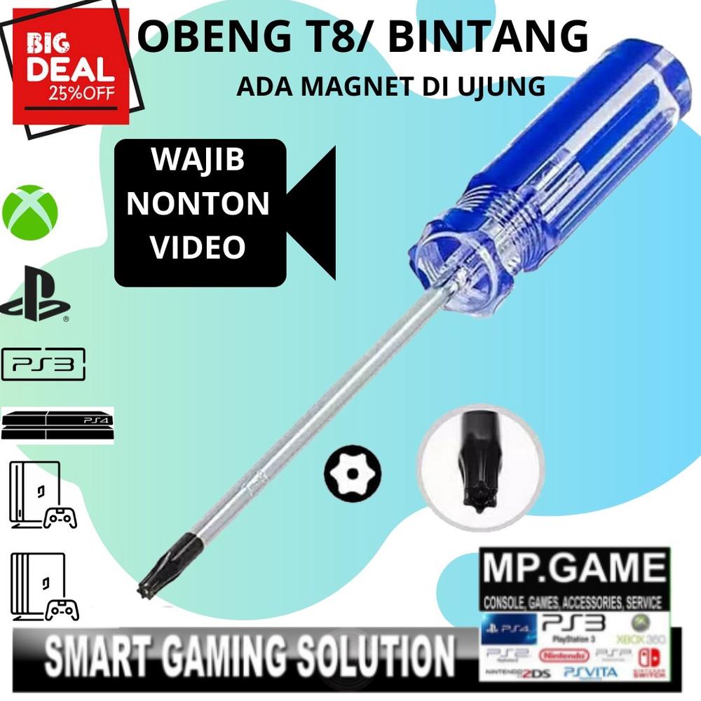 ✨11.11✨ Obeng Torx T8 T9 Stik Xbox PS3 Slim Super Slim PS4 Obeng Bintang