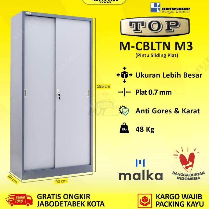

Best Seller Top Cbltn M3 By Datascrip Lemari Arsip Besi Pintu Sliding Plat Original