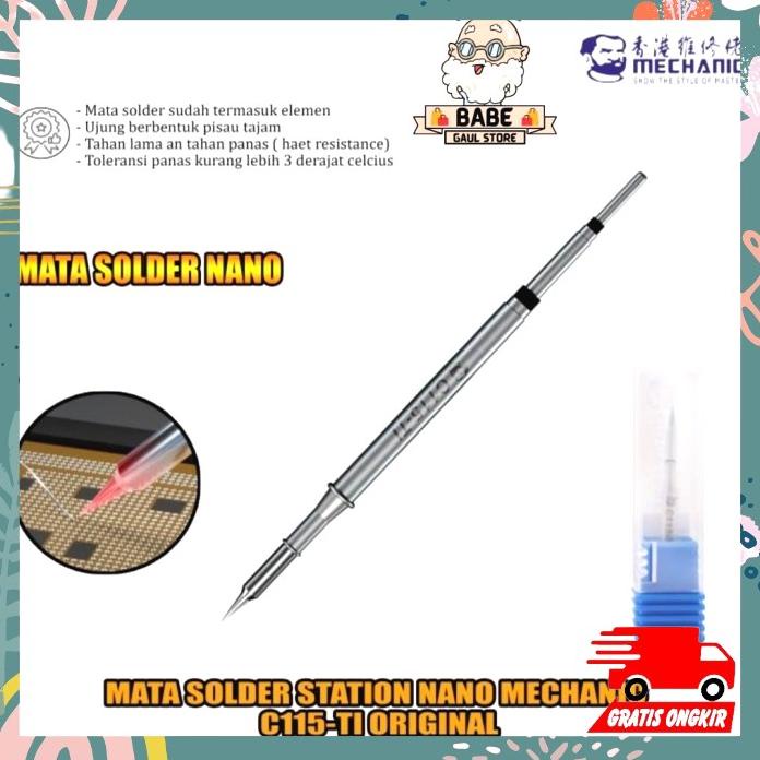 Mechanic C115-Ti- Mata Solder - Mata Solder Nano Mechanic Original