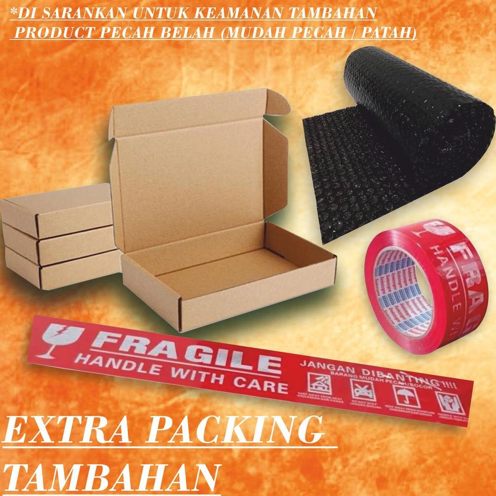 

Packing Kardus, Bubble wrap dan Lakban Fragile khusus untuk packing bungkus produk BeepBeep