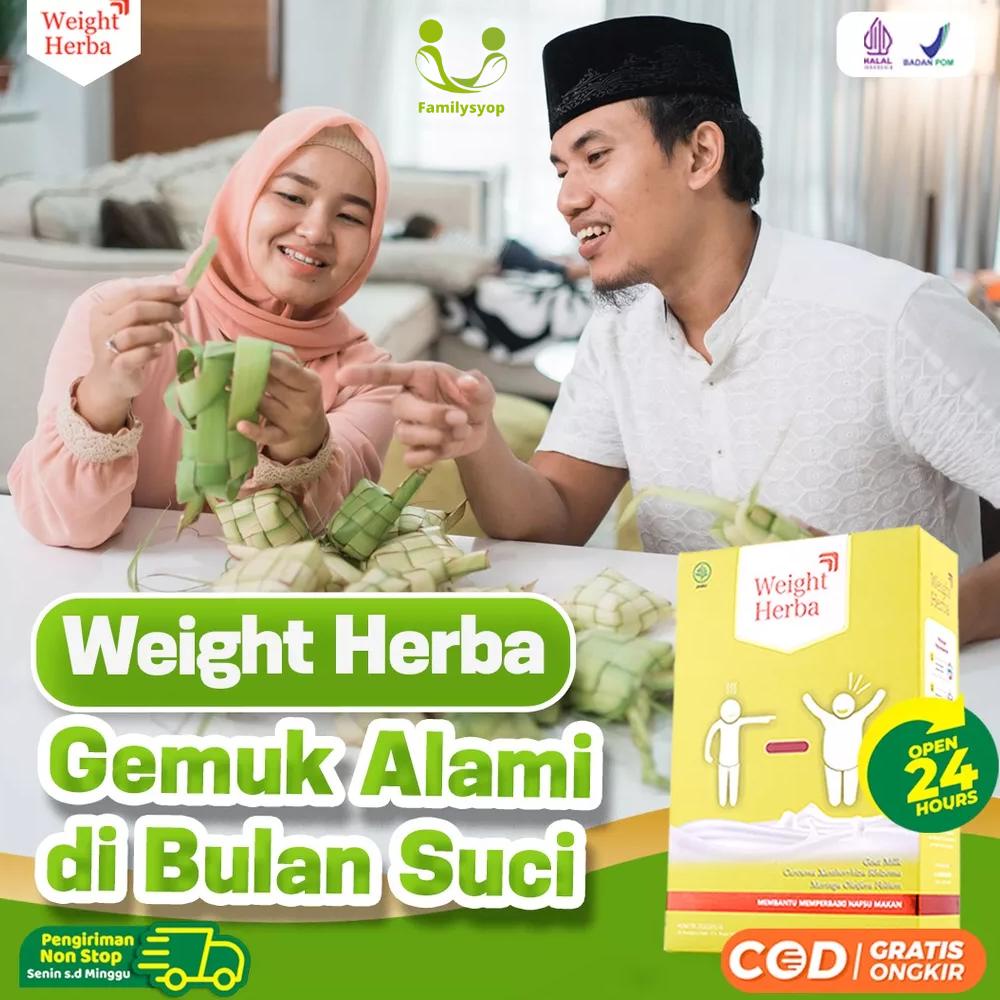 

Weight Herba - Susu Penambah Nafsu Makan & Berat Badan Penurun Kadar Gula Darah Naikkan BB Menambah Protein Tubuh Isi 200gr Non COD