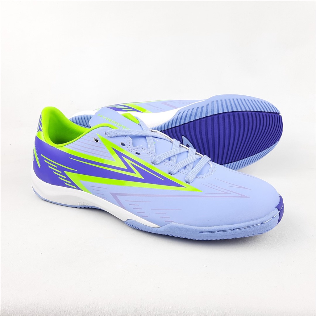 Specs Sepatu Futsal Hyperspeed 1.5 In Lilac Blue Violite Green Gecko 38-43