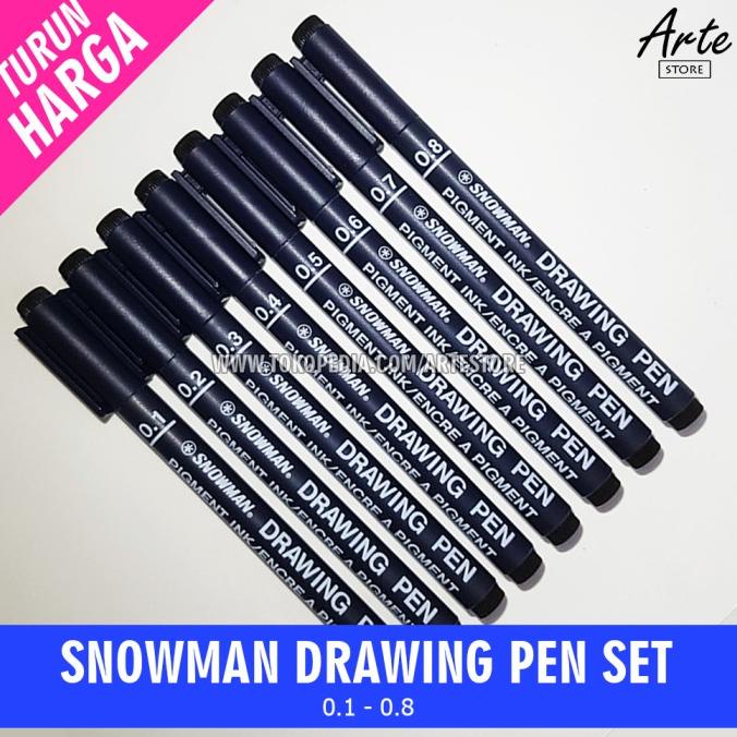 

Drawing Pen Set (8 pcs)