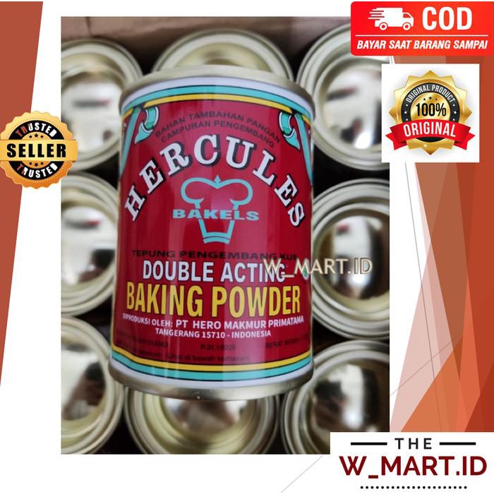 

Terlaris Hercules Double Acting Baking Powder Kaleng 110Gr