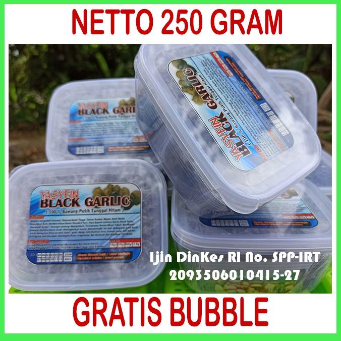 

BAWANG PUTIH HITAM TUNGGAL 250 GR - BLACK GARLIC LANANG Non COD
