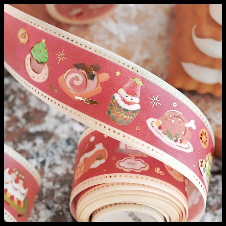 

Kkv Christmas Series Washi Tapes Diy Isolasi Hias Bungkus Kado Natal
