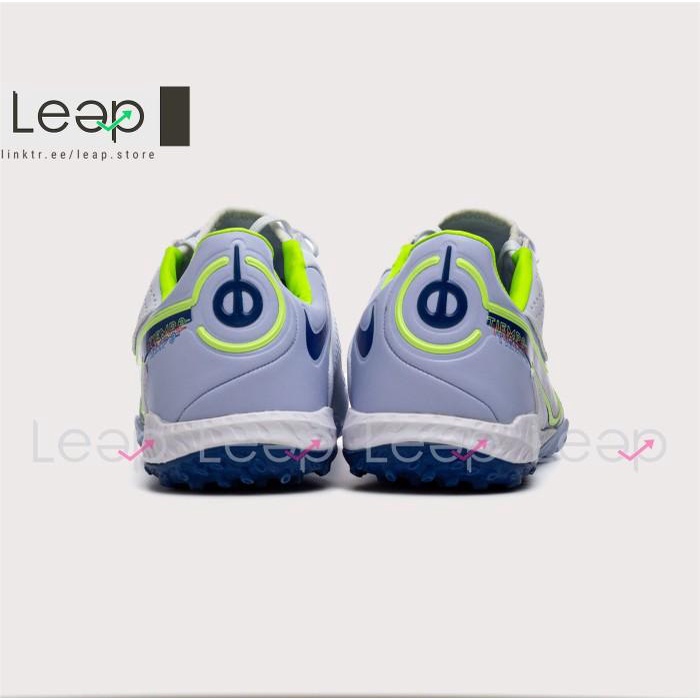 Sepatu Futsal Nike Tiempo Legend 9 Elite TF White Blue Green