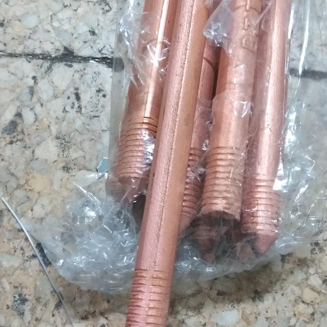 Grounding Rod Besi Lapis Tembaga 2,4M/Rod Grounding Penangkal Petir