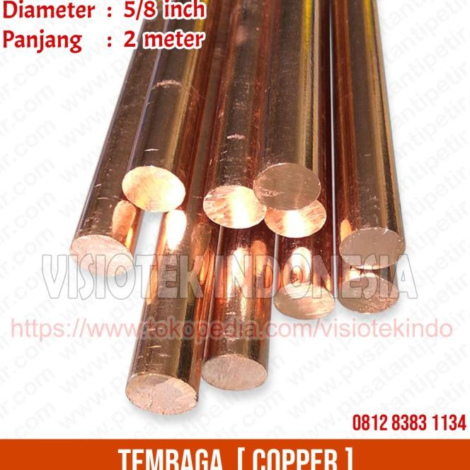 Ground Rod / Copper Rod 16Mm X 2 Meter