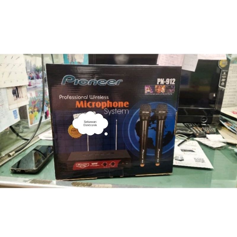 MIC WIRELESS PIONEER PN 912 MIc tanpa kabel