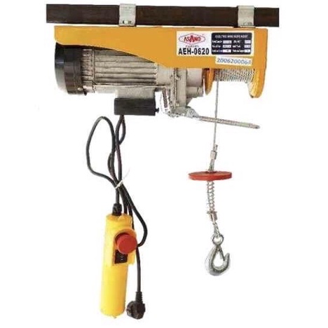 Terlaris Electric Hoist Asano Aeh-0620 Katrol Elektrik 600 Kg 20 Meter