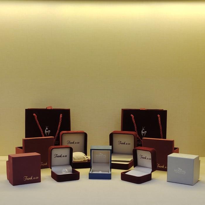 Terlaris Box Frank N Co Untuk Cincin - Kalung / Original Kotak Frank N Co 100%