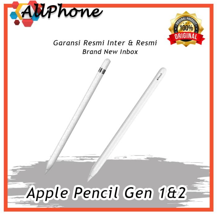 Terlaris Apple Pencil Gen 1 & Pencil Gen 2 Resmi Ibox