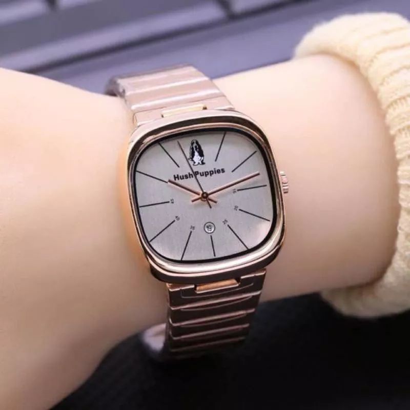 JAM TANGAN WANITA HUSH PUPPIES TANGGAL AKTIF TERMURAH