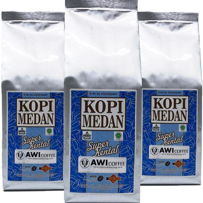 

Awi Coffee Kopi Medan 8Pcs @250Gr