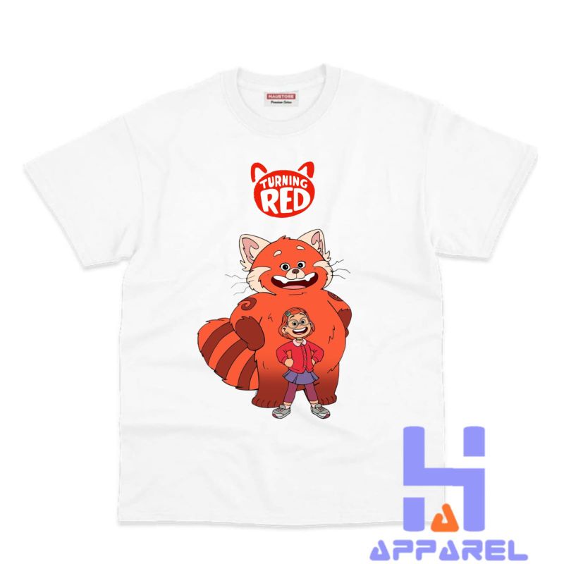 BAJU ANAK KAOS ANAK TURNING RED DISNEY