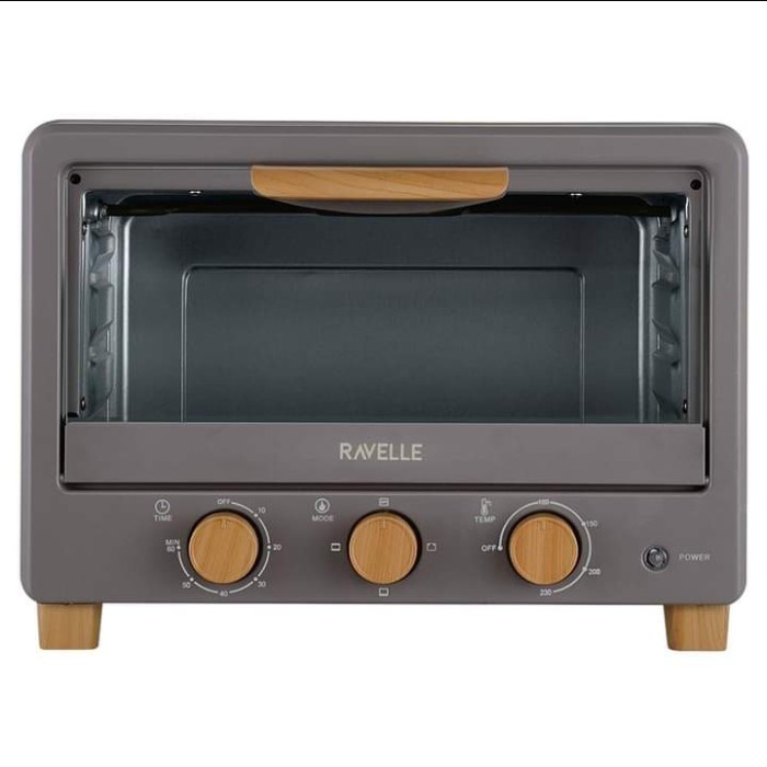 Oven Listrik Low Watt - Ravelle Oven Listrik Toaster 20 L - White C