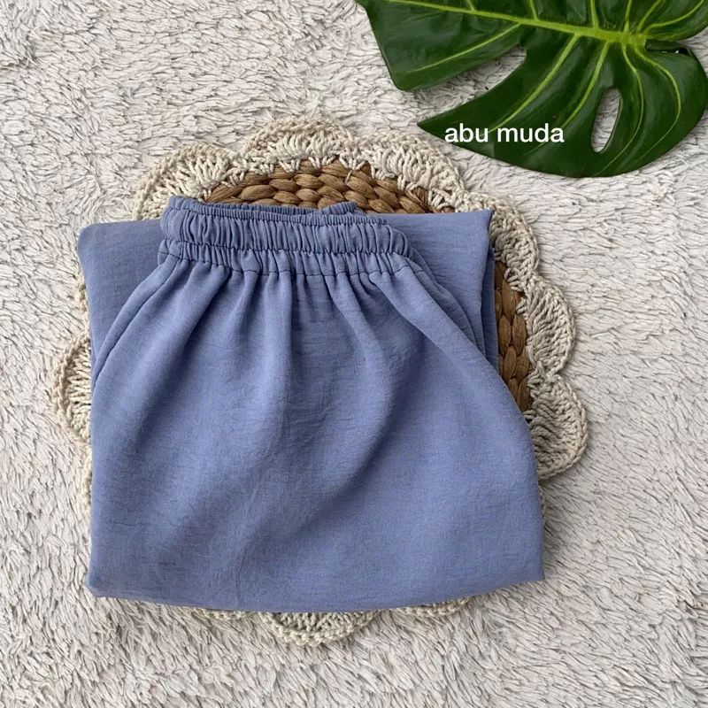 Celana Kulot Crinkle Highwaist Jumbo Wanita Premium