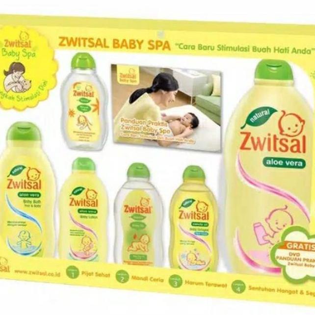 Zwitsal Essentials Gift Set - Perlengkapan Mandi Bayi 1 Set Lengkap - Bungkus Kado Bayi Baru Lahir