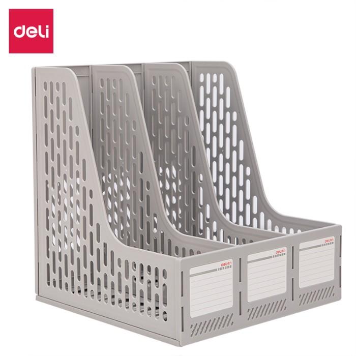 

Terlaris [Free Pen] Deli File Tray Rak Box File Tempat Dokumen 3 Sekat 78997