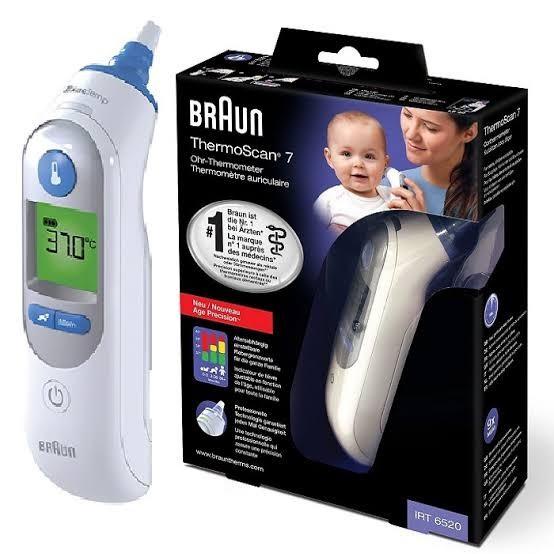 Terlaris Thermometer Digital Braun 6520 Ear Telinga Irt 6520