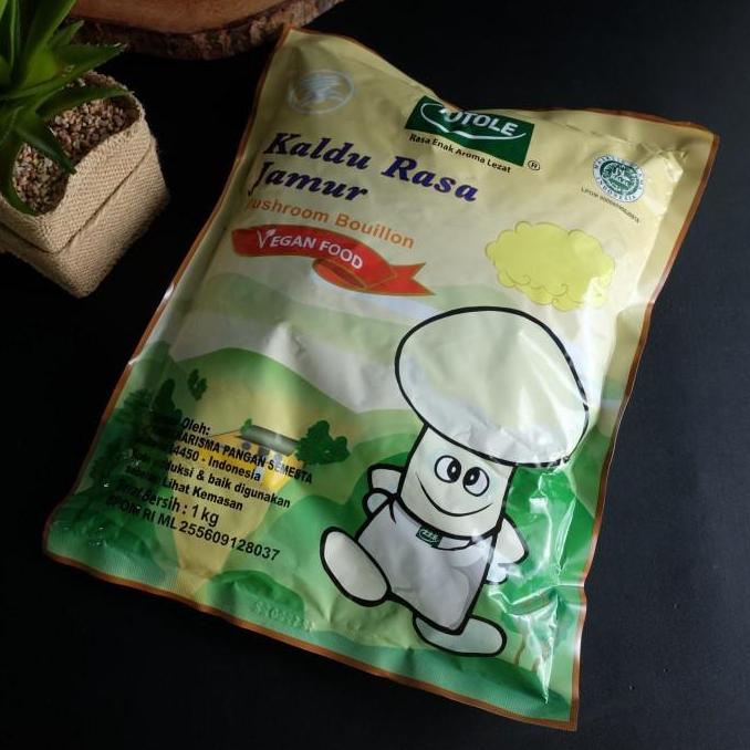 

TOTOLE 1 kg /Kaldu Jamur Perisa/Jamur Mushroom Powder /Vegan Food