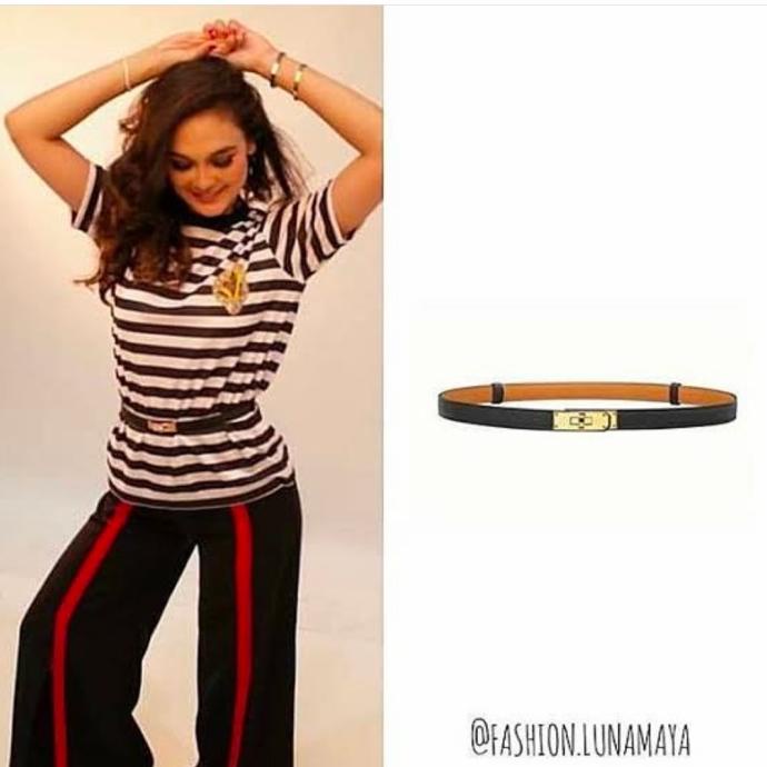 Belt kulit wanita Hermes premium leather import terbaru include box