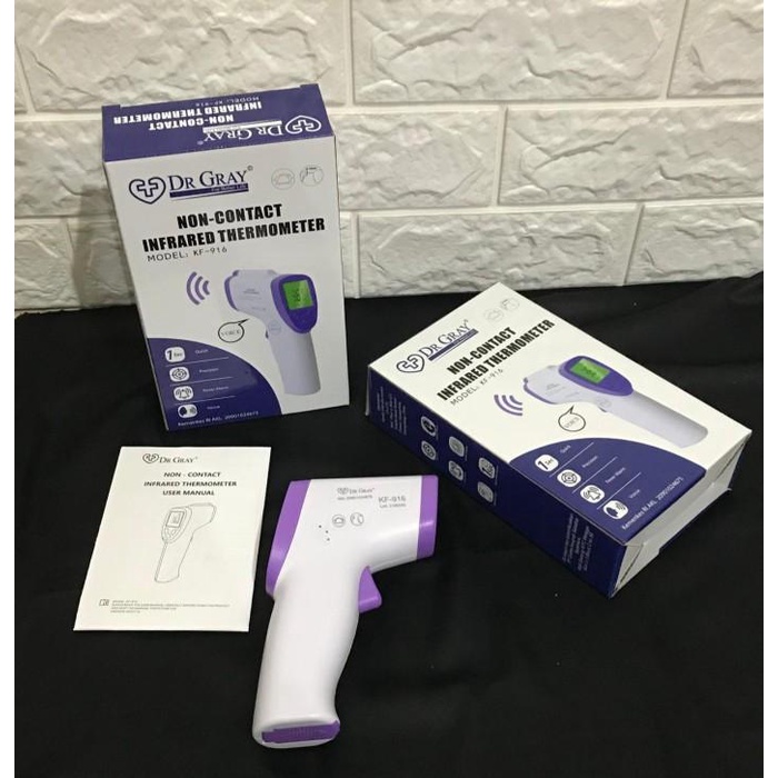 Terlaris Termometer Tembak Non Contact Dr Gray Thermometer Infrared It-916