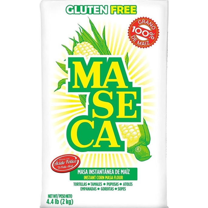 

MASECA Masa Harina 1 kg White Corn Flour Tepung Jagung Putih Tortilla