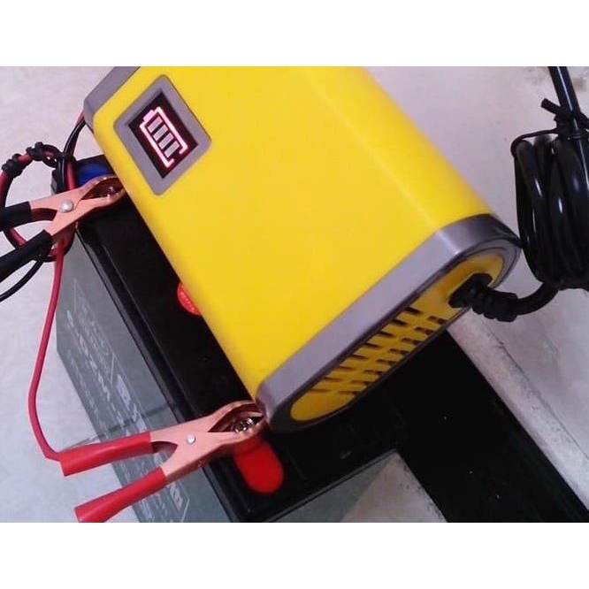 Charger Aki, Cas Aki Otomatis / Charger Accu, Charger Aki Mobil 6A
