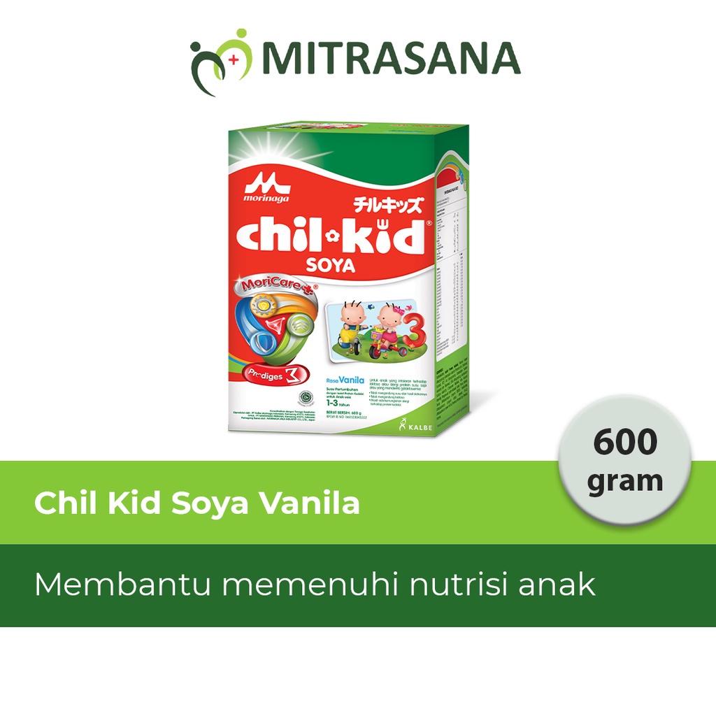 

Chil Kid Soya Vanila - 2 x 300 gr - Membantu Penuhi Gizi Dan Nutrisi Anak