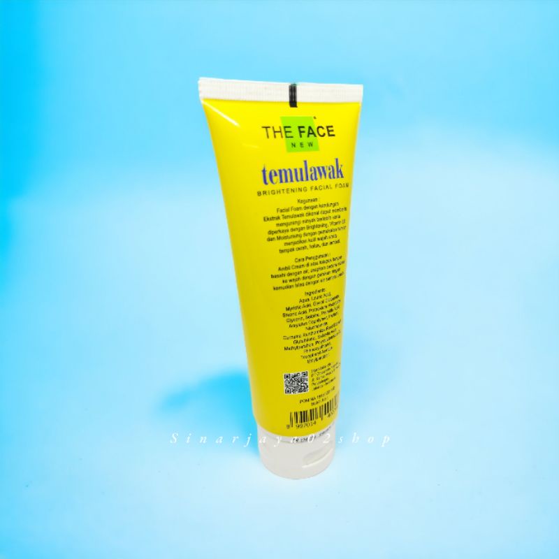 THE FACE Temulawak Brightening Facial Foam 100ml