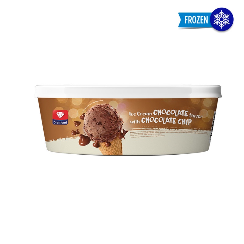 Diamond Ice Cream Chocolate Chip 700ml