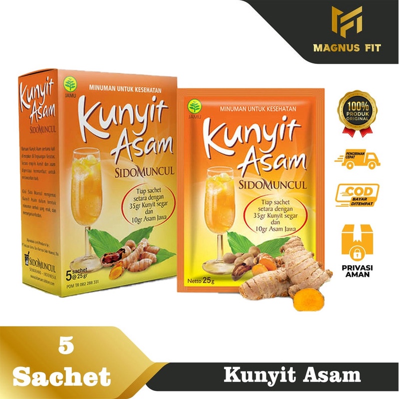 

Kunyit Asam- Minuman Instan Jamu Kunyit Asem untuk Melancarkan Haid