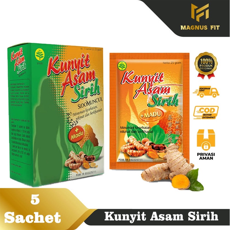 

Kunyit Asam Sirih- Minuman Instan Herbal Mengurangi Bau Badan