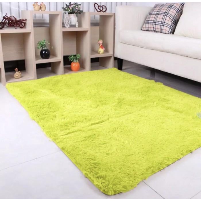 Permadani Papryllia - Karpet Bulu Ukuran 200X150Cm Tebal 2Cm + Busa