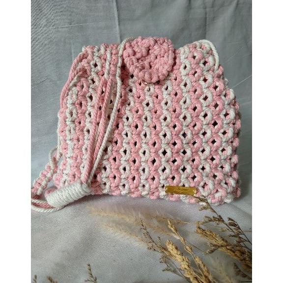 TOTE BAG NEW TAS MACRAME/TOTE BAG MACRAME EL09I09A82L