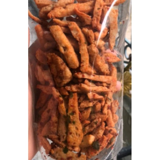 

Basreng daun jeruk pedas 100gr, 500 gr, 1 kg