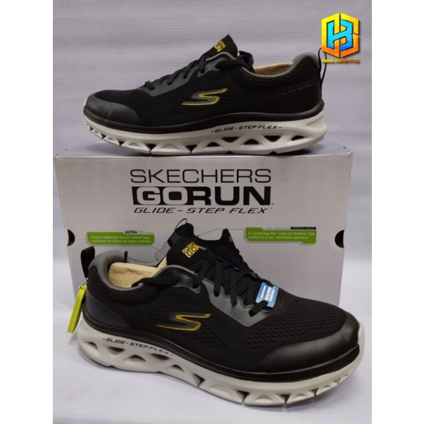 Skechers Go Run Glide Step Flex / Machine Washable (220503BLK)